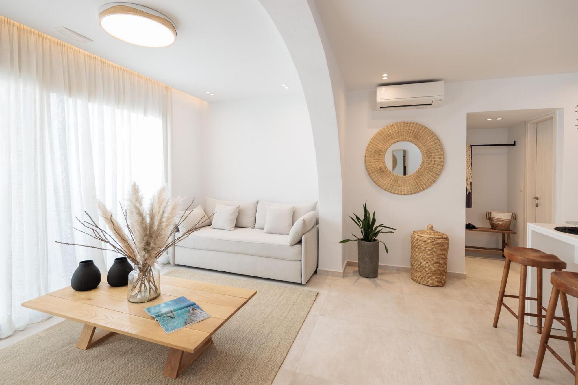 Seanfinity Beachfront Suites Mikri Vigla Zimmer foto
